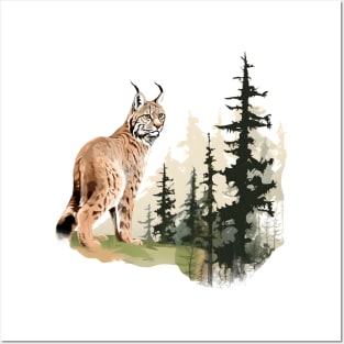 Eurasian Lynx Posters and Art